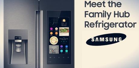 Le frigo connecté de Samsung