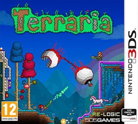 test Terraria Nintendo 3DS packshot