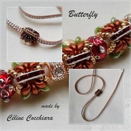 BUTTERFLY Pendentif par Celine COCCHIARA2