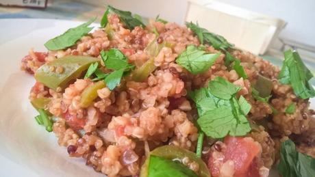 One pot quinoa-boulgour ensoleillé | DeeDee's Cuisine