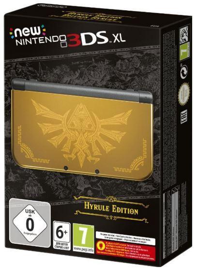 Précommande New Nintendo 3DS XL Hyrule Edition édition limitée collector Hyrule