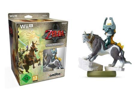 The Legend of Zelda Twilight Princesss HD edition limitée amiibo Link Loup Wii U