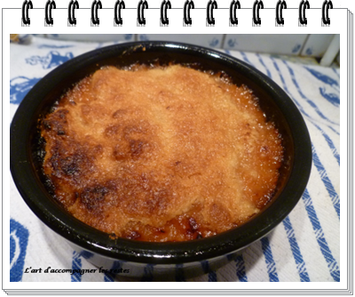 Crumble aux coings et abricots2