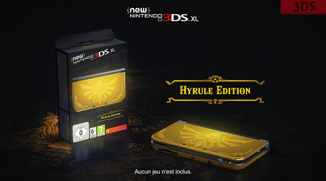 La New 3DS Hyrule Edition débarque chez nous !