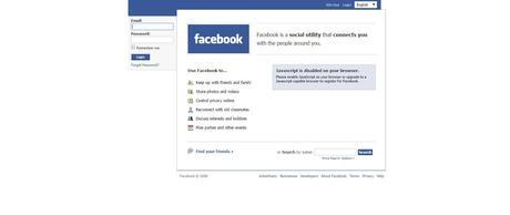 Facebook en 2008