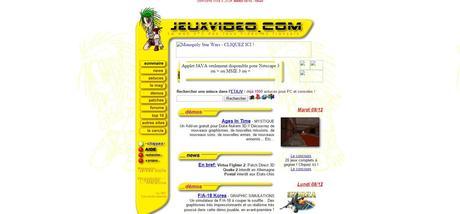 Jeuxvideo.com en 2001