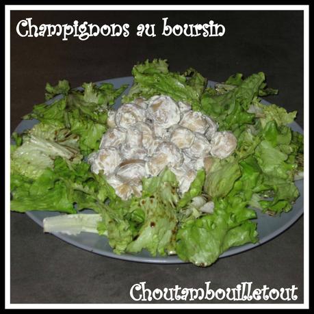 champignon boursin