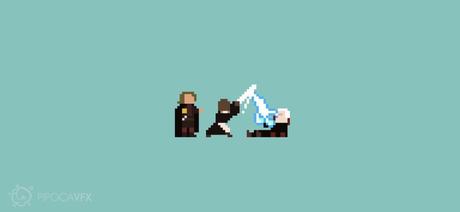 Voilà ce que ça donne : Star Wars en version 8 Bits !