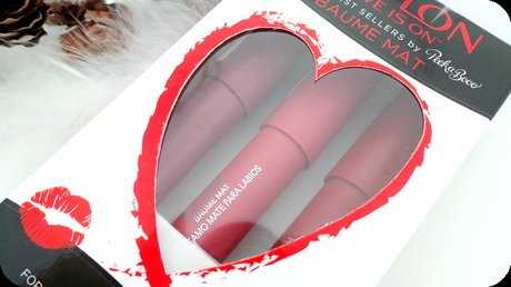 Coffret Revlon Love is on by Peek-a-booo et mon avis sur les baumes mats