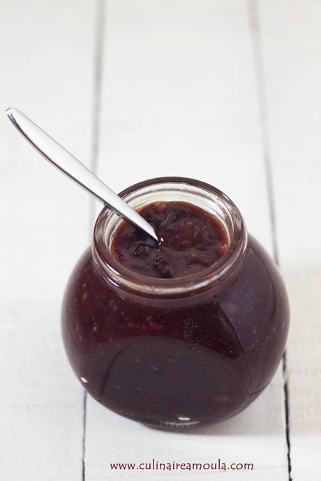 Confiture d'orange au chocolat