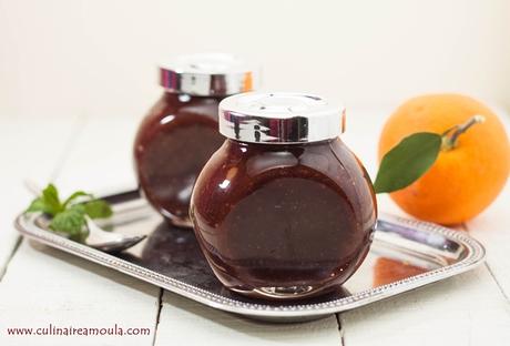 Confiture d'orange au chocolat