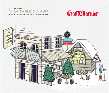 Le Chalet Grand Marnier sur la Terrasse de la Table du 8