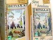 Préparation sève bouleau avec étui Gayral trésor nature pour prendre soin santé.