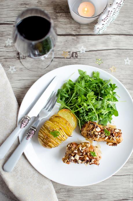 Escalopes roulées de dinde au bacon et parmesan