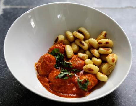 Polpettes , petites boulettes italiennes  de veau