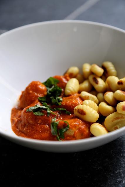 Polpettes , petites boulettes italiennes  de veau