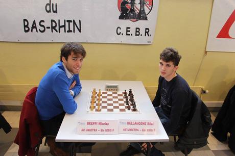 Le maître international d'échecs Bilel Bellahcene l'emporte avec la manière, puisqu'il ne concède qu'un seul match nul sur 9 parties © site officiel