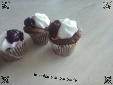 Cupcake à la cerise au thermomix ou sans