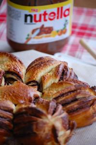 Brioches au Nutella et aux noix