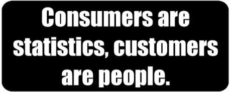 Consumers are statistics