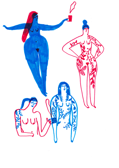 Du thé et pas de vêtements