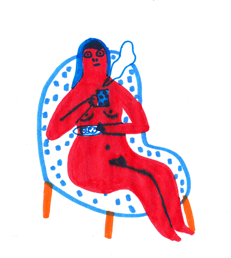 Du thé et pas de vêtements