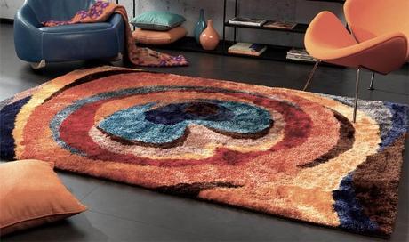 Tapis shaggy colores