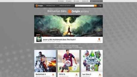 Origin Access disponible sur PC abonnement service 1