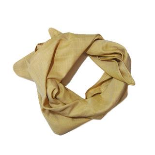 bio français lange bavoir bandana foulard moutarde jaune