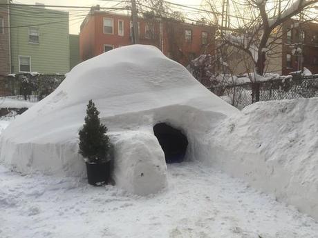 New York : il a profité de la tempête pour fabriquer un igloo et ensuite le propose sur Airbnb !