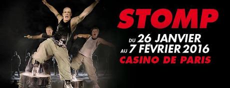 STOMP - Le spectacle, de retour à Paris ! Jusqu'au 7 février 2016 au Casino de Paris