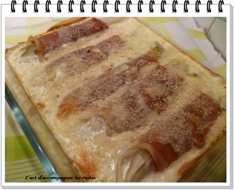 Endives braisés au jambon cru et au gorgonzola2