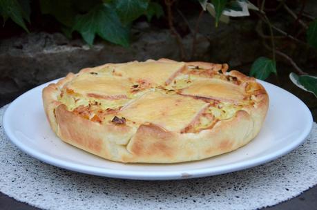 Quiche pommes de terre et fromage de raclette