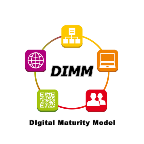 Logo de la méthode de mesure de maturité digitale DIMM