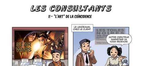 BD Les Consultants N°11 : “L’art” de la coïncidence