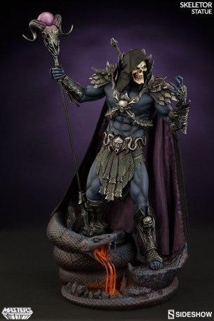  Figurine Sideshow   Les maitres de lunivers   Skeletor  Skeletor sideshow figurine 