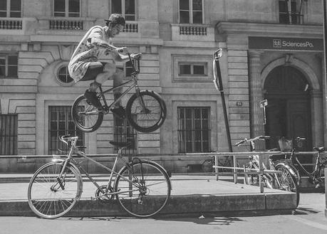 Paris vu par le champion de BMX, Matthias Dandois