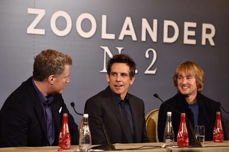 Ferrell,Ben Stiller and Owen Wilson attend the Press Conference ahead of the Paris Fan Screening of the Paramount Pictures film 