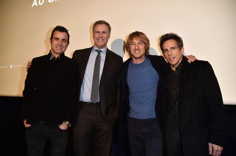 Justin Theroux,Will Ferrell,Owen Wilson and Ben Stiller attend the VIP Screening of the Paramount Pictures film 