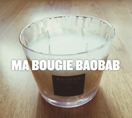 Bougie perle Baobab