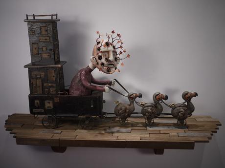 Kevin Titzer Sculptures – On The Road To Obsolescence – 2011