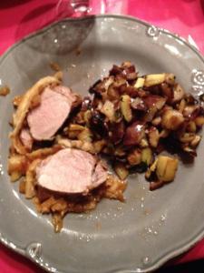 Filet mignon à la pâte de piment d’Espelette
