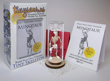 Mode, art, ciné, culture : mes trouvailles de la semaine #96 Minotaure petit squelette Kit Deluxe