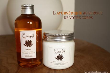 loren kadi marque bio ayurvédique ayurveda bien etre zen corps huile magicienne masque cheveux pré shampoing naturel