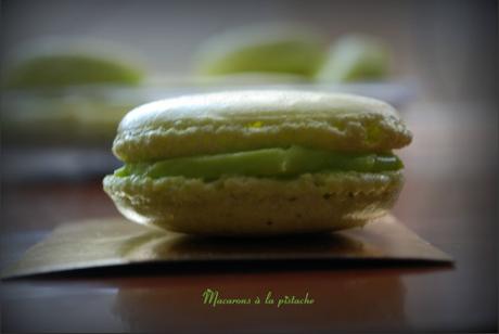 Macarons à la pistache