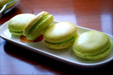 Macarons à la pistache