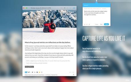 Day One 2 arrive sur Mac iPhone et iPad