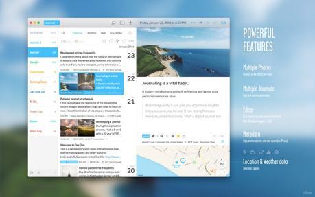Day One 2 arrive sur Mac iPhone et iPad