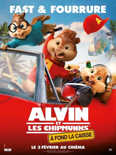 ALVIN ET LES CHIPMUNKS 4 - A fond la caisse - Notre avis : Le film idéal pour un Ciné en famille