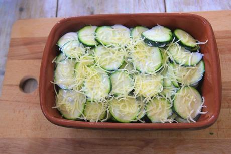 Gratin de courgettes facile et express au micro ondes